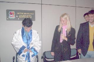 En la conferencia, la secretaria general Miriam Krujovski y Sergio Ballita Rodríguez, quien anunció su retiro del mundo boxístico, el viernes en la velada con Gustavo Ballas, a las 21 en el instituto del Deporte. En la conferencia, la secretaria general Miriam Krujovski y Sergio Ballita Rodríguez, quien anunció su retiro del mundo boxístico, el viernes en la velada con Gustavo Ballas, a las 21 en el instituto del Deporte.