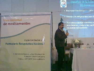 Expuso el secretario de Asuntos Universitarios y Científicos de la Confederación Médica de la República Argentina (COMRA), Jorge Coronel.