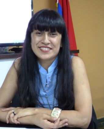 La licenciada mediadora, Estela Galeano.