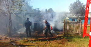 Incendio en Garupá