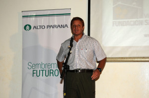 Pablo Mainardi, uno de los ejecutivos de Alto Paraná. 