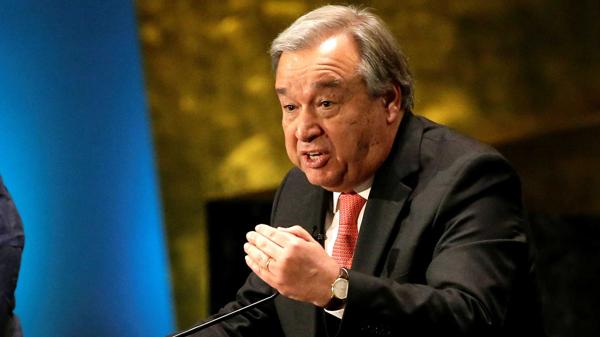 Antonio Guterres, el favorito en la primera votación (Reuters)