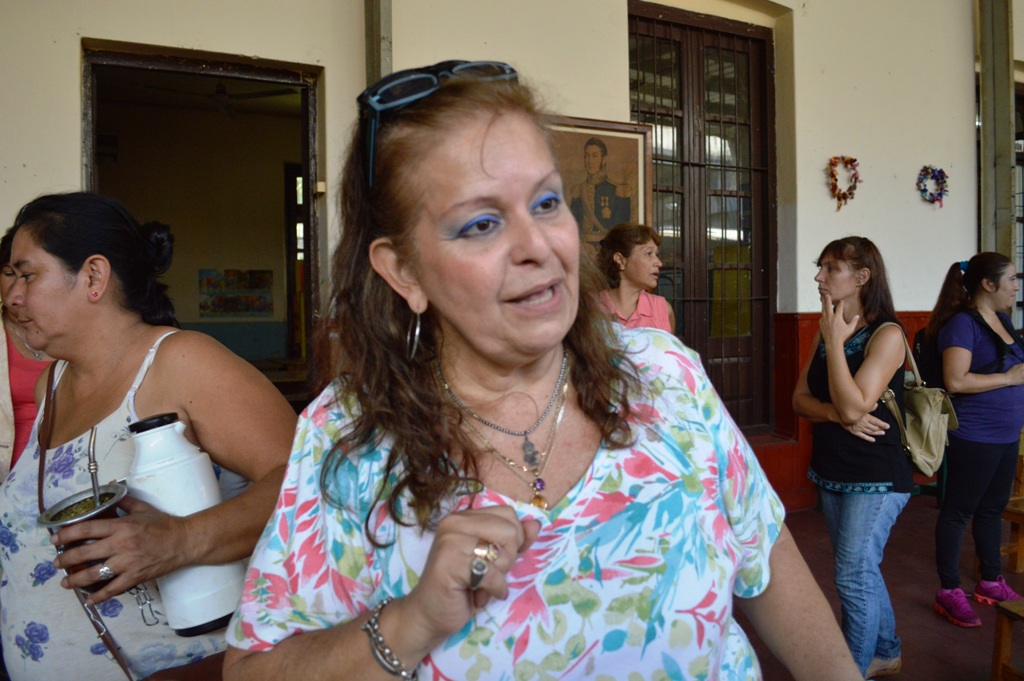 Graciela Petta, madre de una alumna.