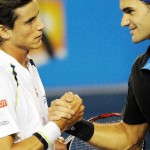 "Quedé impresionado", dijo Roger Federer cuando enfrentó a Hartfield en la cancha central de Roland Garros.