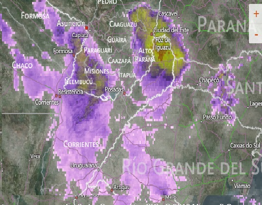 El Servicio Meteorol gico Nacional lanz una alerta para 15