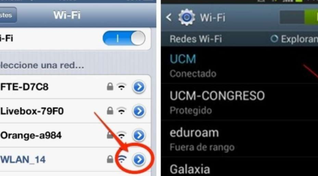Cómo cuantos dispositivos están conectados a de Wi-Fi -