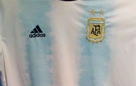 nueva camiseta de la selección argentina