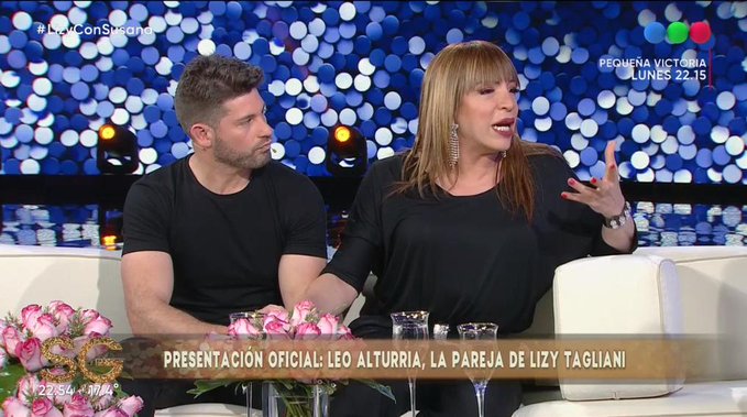 Lizy Tagliani Presento A Su Novio En El Programa De Susana Gimenez Misionesonline