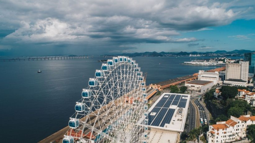 Río de Janeiro inaugura una rueda de la fortuna con la vista panorámica más alta de América Latina - MisionesOnline