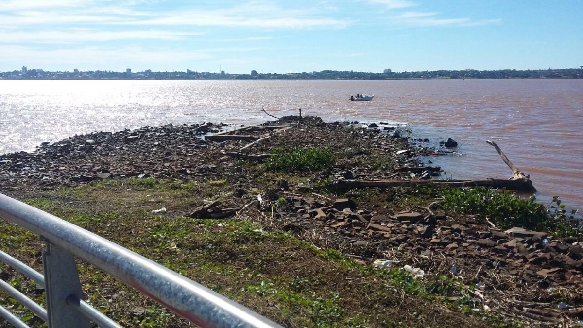 Bajante histórica del río Paraná: la escasez de precipitaciones también afectó los niveles de los ríos Uruguay e Iguazú - MisionesOnline