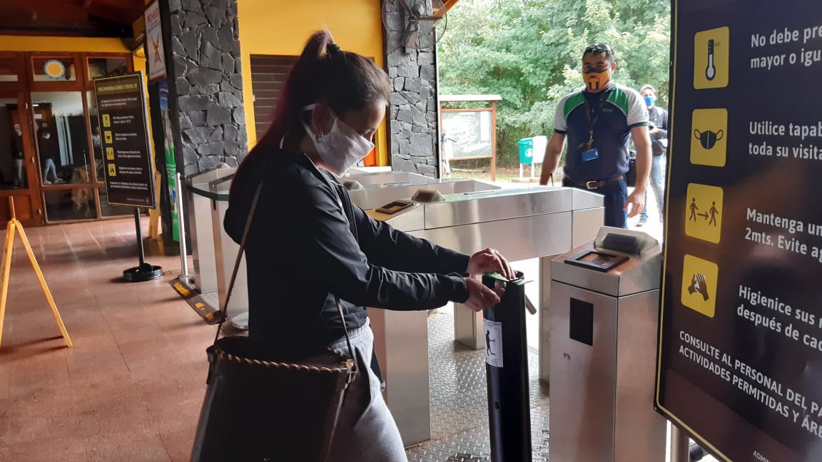 Coronavirus: las Cataratas del Iguazú volvieron a recibir visitantes tras 120 días de estar cerradas al público