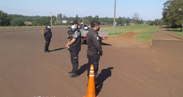 La Policía desplegó operativos de seguridad en las rutas de Misiones