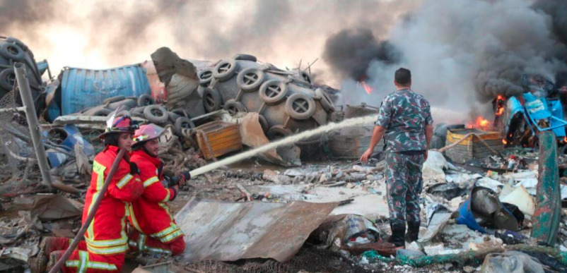 Explosión en Beirut