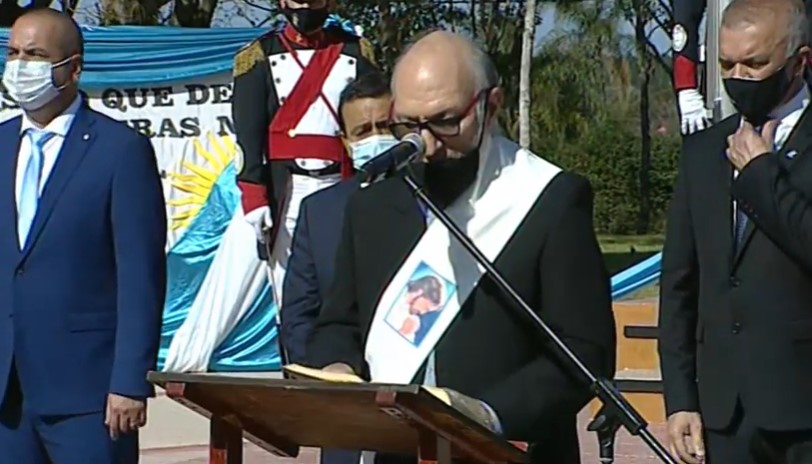 Vivo: acto oficial por el 170° Aniversario del Fallecimiento del General San Martín en San Ignacio Misiones