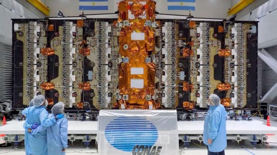 Finalizó la última prueba del satélite Saocom 1B en Bariloche y está todo listo para su lanzamiento