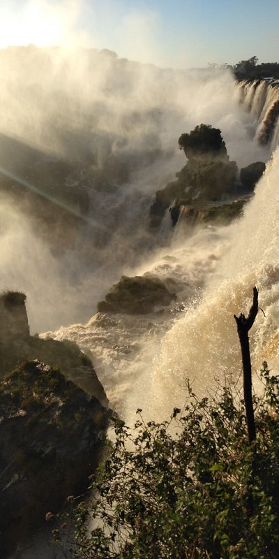 Así lucen las Cataratas del Iguazú que desde hoy reciben visitantes de toda la provincia