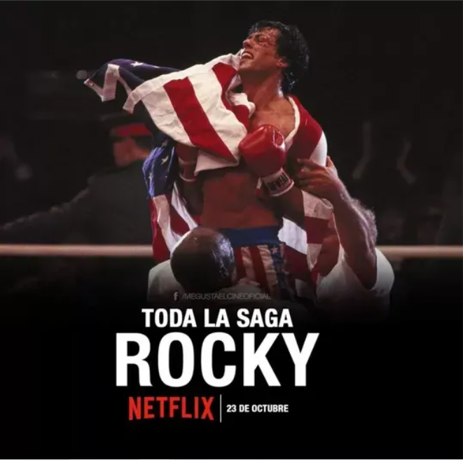 En octubre llega a Netflix la saga completa de “Rocky”