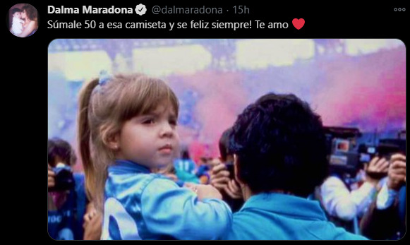 Dalma y Giannina Maradona