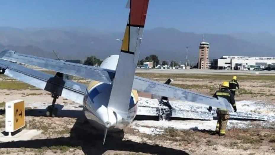 Despistó un avión que aterrizaba en el aeropuerto de Mendoza