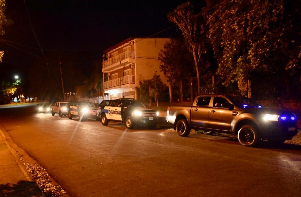 Puerto Iguazú: la Policía Federal desactivó un búnker de drogas