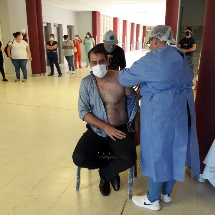 Coronavirus en Misiones: vacunaron a 114 trabajadores de la salud en el Hospital Samic de Oberá