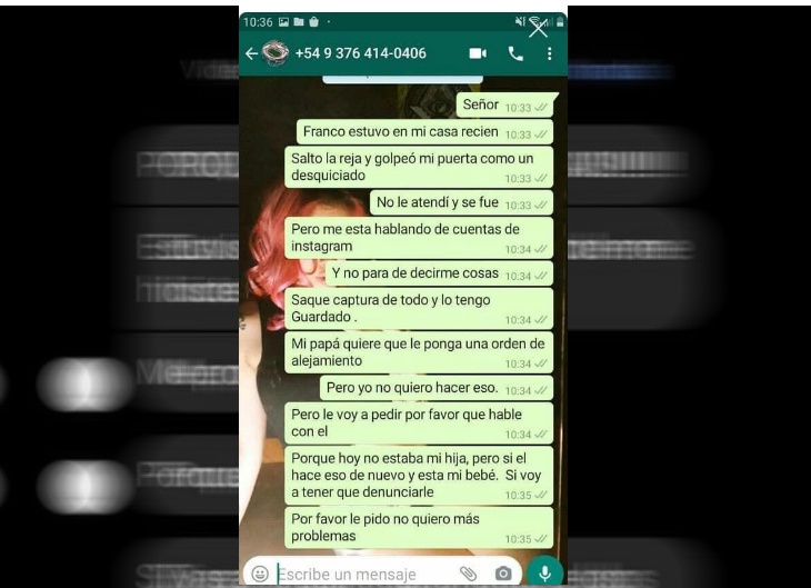 Posadas: la joven hallada sin vida el viernes había recibido amenazas de su ex pareja días antes a través de perfiles falsos de Instagram