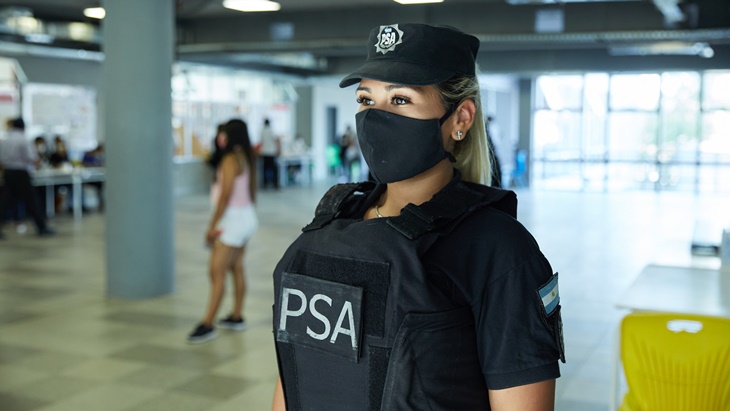 policia de seguridad aeroportuaria