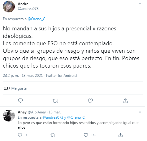 c3 Polémica en Twitter por los padres que se niegan a mandar a sus hijos a la escuela
