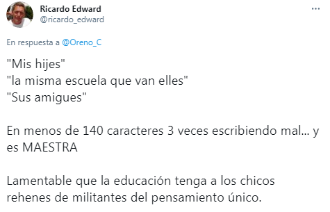 c6 Polémica en Twitter por los padres que se niegan a mandar a sus hijos a la escuela