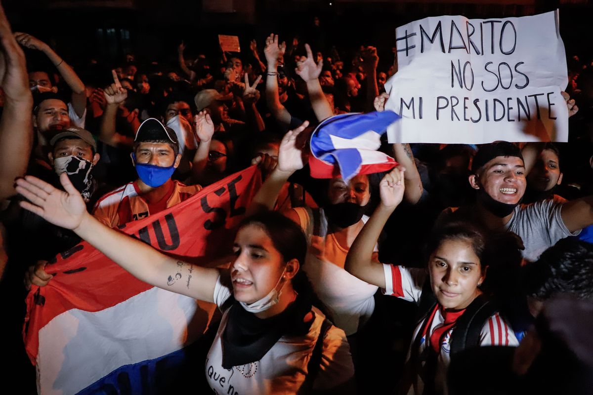 Paraguay, marchas. 