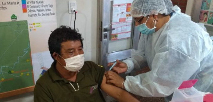 Vacunas, comunidades guaraníes