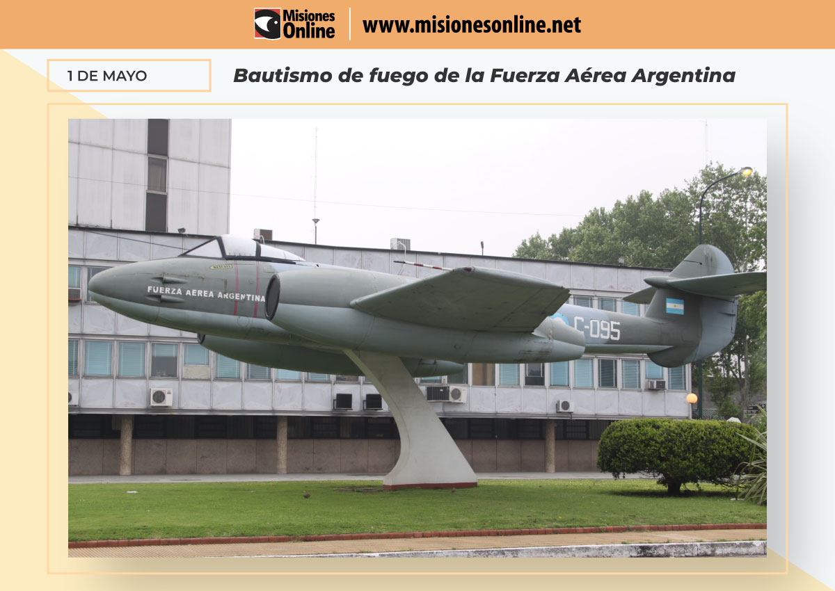 Bautismo de fuego de la Fuerza Aérea Argentina