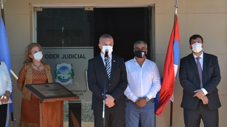 El Superior Tribunal de Justicia de Misiones inauguró el Juzgado de Familia y Violencia Familiar 1° en Garupá