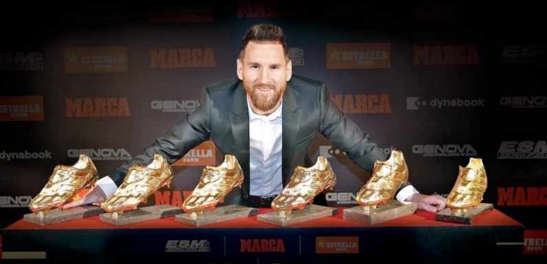 Lionel Messi está de la Bota de Oro por la temporada 2020/21 MisionesOnline