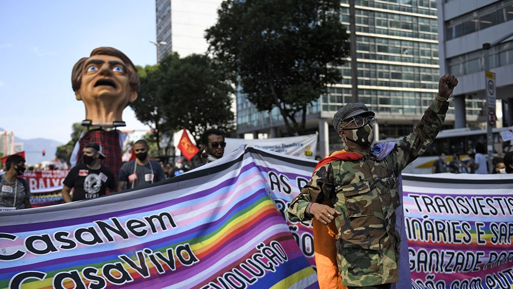 protestas en Brasil