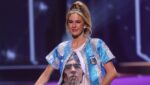 La argentina que participa de Miss Universo homenajeó a Maradona en pleno certamen