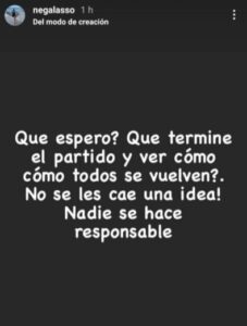Explosivos posteos de la mujer de Esteban Andrada contra la dirigencia de Boca