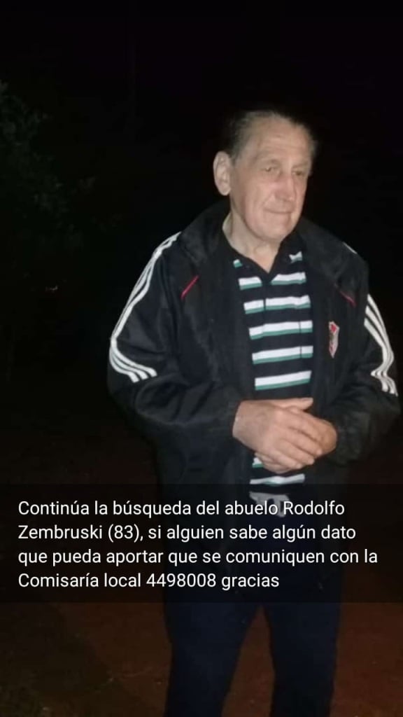 desaparecido en Posadas