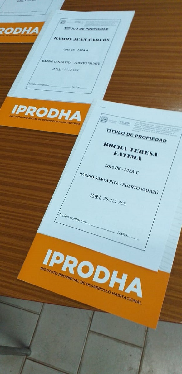 títulos de propiedad