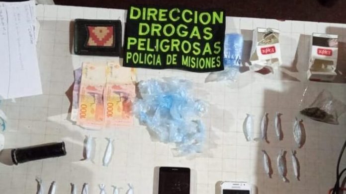 desbaratan kiosco de cocaina en posadas
