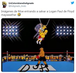 Mayweather no pudo noquear al youtuber Logan Paul y explotaron los memes en las redes sociales