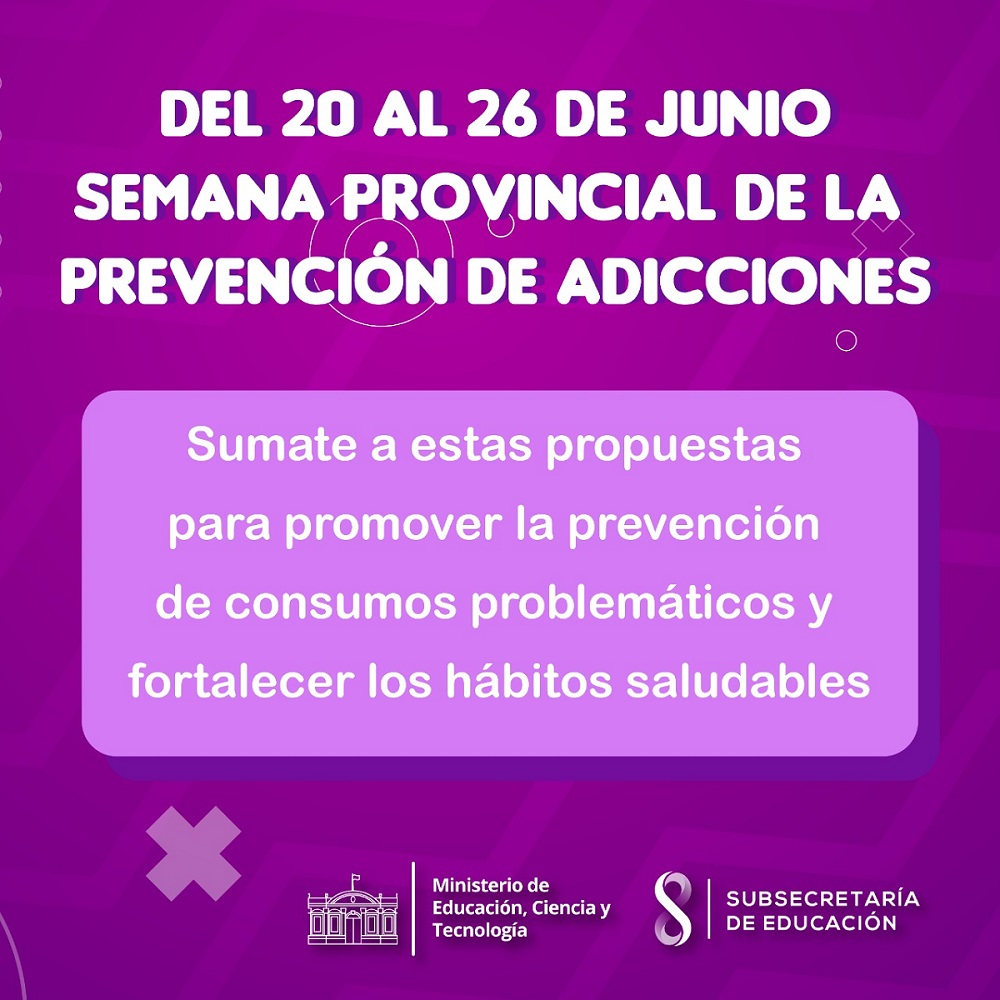 Semana Provincial de la Prevención de Adicciones