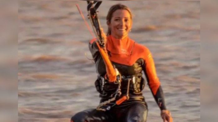 kitesurfista desaparecida en San Clemente