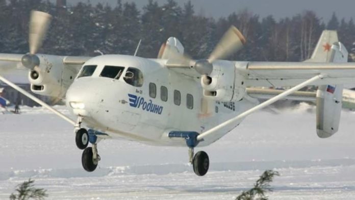 desapareció un avión