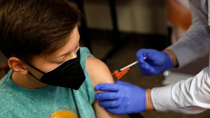 vacunación en niños
