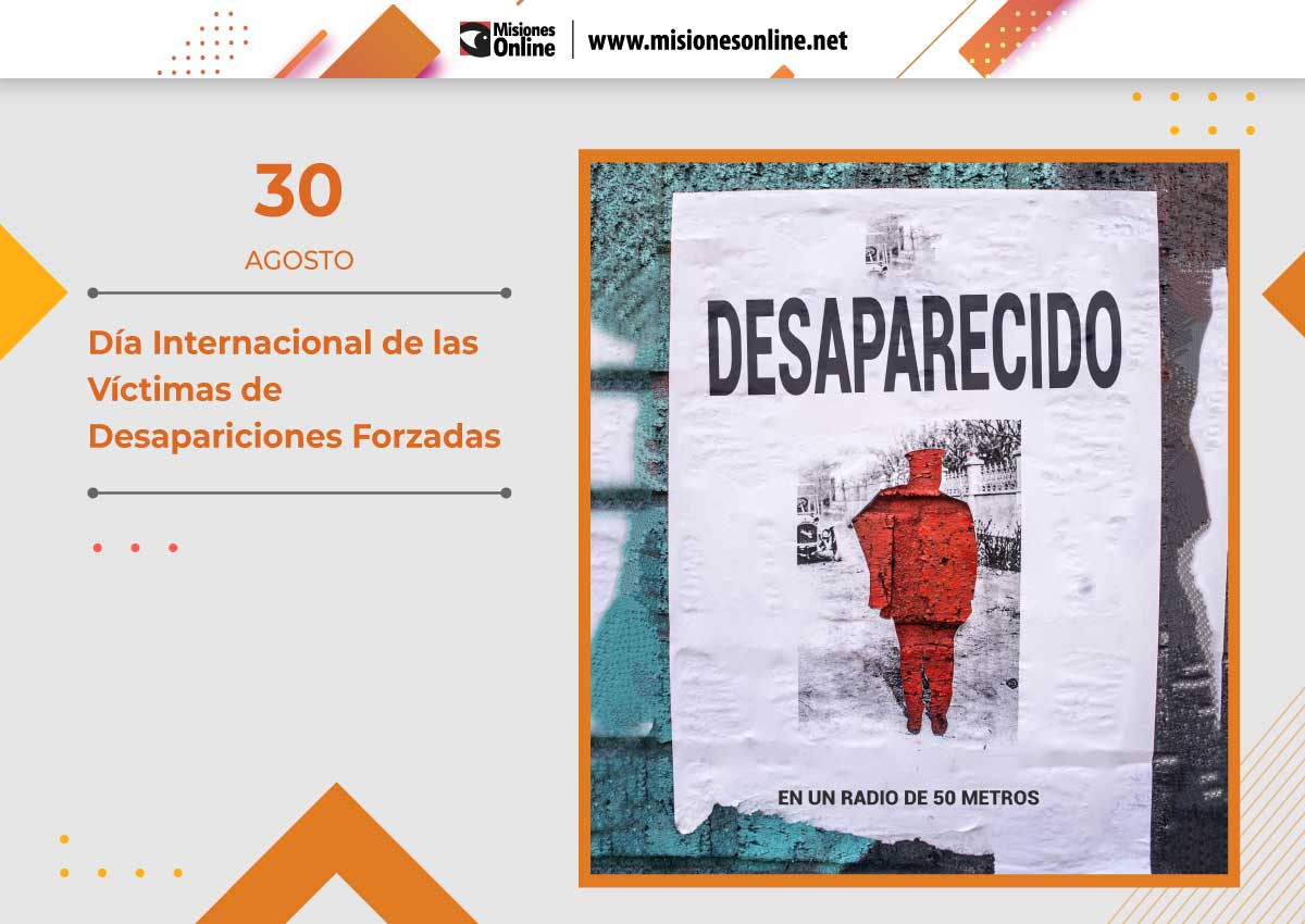 Día Internacional de las Víctimas de Desapariciones Forzadas