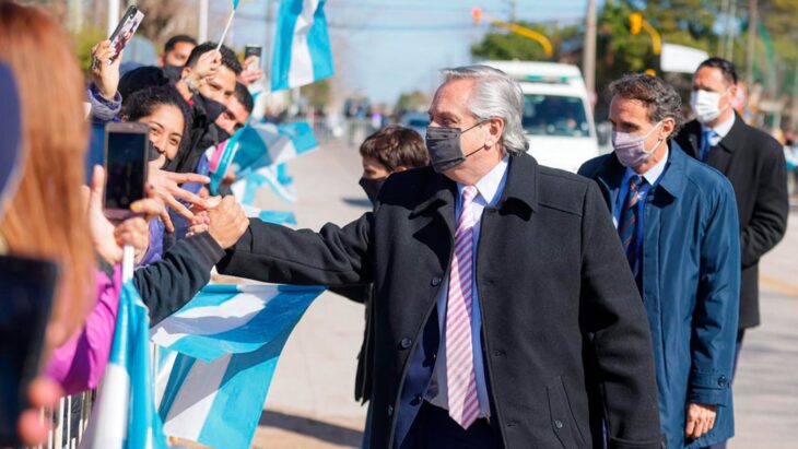 Alberto Fernández inauguró 100 obras públicas en toda la Argentina