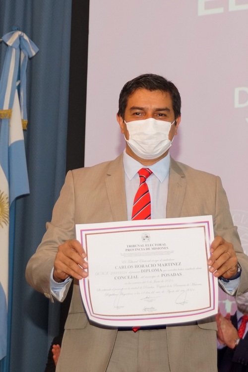 Elecciones 2021: diputados provinciales y concejales de Posadas, recibieron los diplomas tras su consagración en las legislativas del 6 de junio