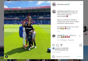 Se le fue Messi y ahora la perdió a ella: el tiro del final de Antonela Roccuzzo al Barcelona