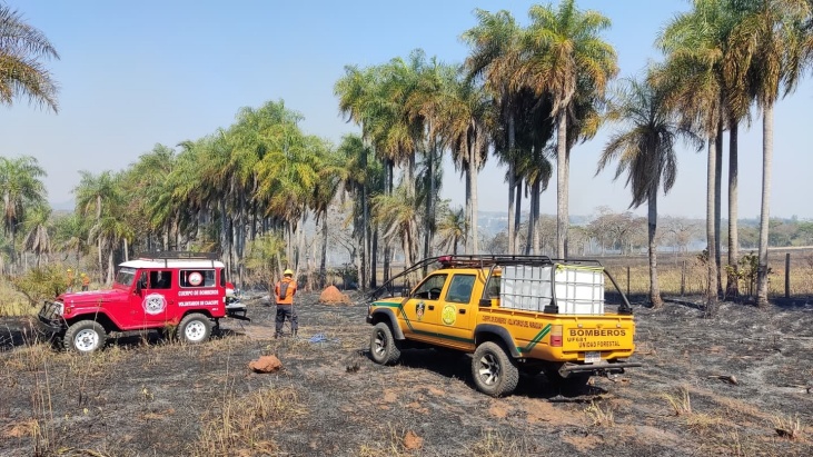 incendios forestales en Paraguay